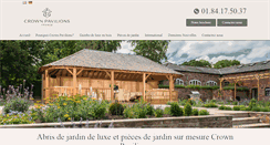 Desktop Screenshot of crownpavilions.fr