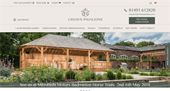 Desktop Screenshot of crownpavilions.com